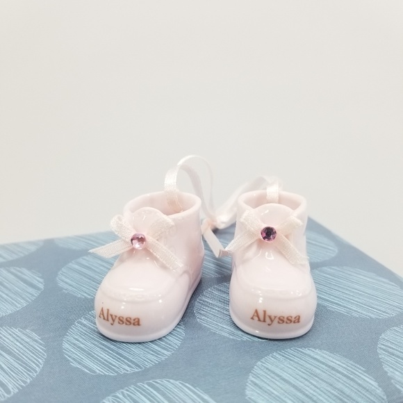 porcelain baby booties